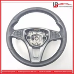 Steering Wheel Black Leather A0004600507 Mercedes C-class Estate S205 C180. Fixed Price $176.79.