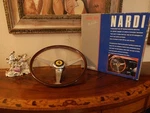 Ferrari 250 Gt Wood Steering Wheel 38 Cm Nardi-italia Original Vintage Nos New. Fixed Price $2800.00.
