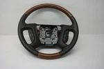 2009-2012 Buick Enclave Leather Wood Steering Wheel Cruise Control Oem. Fixed Price $121.91.