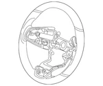 Genuine Honda Steering Wheel 78501-TRT-A50ZB. Fixed Price $731.99.