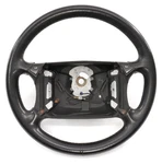 Spoke Leather Steering Wheel 90-93 Vw Cabriolet MK1 Genuine Oem 155 419 091. Fixed Price $169.99.