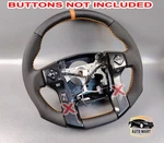 Toyota Tundra 4RUNNER Tacoma Orange Strip Stitch Steering Wheel 2014 2021. Fixed Price $340.11.