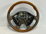 97-03 Jaguar S-type Steering Wheel W/ Switches Beige Oem. Fixed Price $100.10.