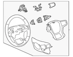 Genuine Gm Steering Wheel 86535089. Fixed Price $162.22.