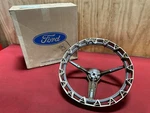 Nos 1970-1973 Ford Mustang Cougar Ginger Rim Blow Steering Wheel D0AZ-3600-R. Fixed Price $3000.00.