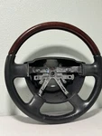 2003-2005 Oem Lincoln Navigator Left Steering Wheel Black Leather Wood Grain. Fixed Price $67.63.