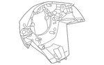 Genuine Mazda Steering Wheel Back Cover BANE-32-049-02. Fixed Price $38.22.