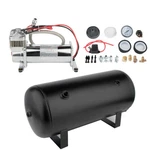 12V 5 Gal For Train Horn Car System Kit Air Tank And 200 Psi Onboard Compressor. Fixed Price $189.48.