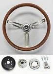 1968 Camaro Grant 15" Real Wood Stained Grip Steering Wheel Rwb Bowtie Cap. Fixed Price $228.77.