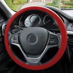Fh Group Silicone Car Steering Wheel Cover Snake Skin Design Fits 14.5" - 15.5". Fixed Price $14.99.