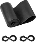 Belinous Leather Steering Wheel Cover Lace Up, Stitch On Black. Fixed Price $22.70.