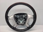 2008 Cadillac Escalade Lt Steering Wheel *black Leather / Woodgrain*. Fixed Price $104.99.