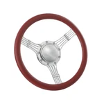 14" Billet Steering Wheels Half Wrap Custom Wrangler Yj Cherokee Jeep W/ Horn. Fixed Price $145.50.
