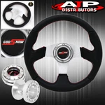 For 90-96 300ZX 320MM Black Silver Steering Wheel Godsnow Thin Quick Release. Fixed Price $73.34.