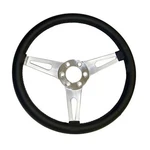 Scott Drake S1MS-3600-BK-6 Corso Feroce 15" Black Leather Steering Wheel Hole. Fixed Price $109.95.