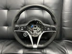 17-21 Alfa Romeo Giulia Black Leather Steering Wheel Oem 01561262940. Fixed Price $160.00.