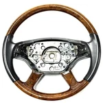 W216 Mercedes 07-10 S550 CL550 Driver Steering Wheel W/ Paddle Shifters Wood Oem. Fixed Price $280.00.