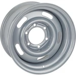 Gm Rally Truck Wheel, 6 On 5.5 Inch Bolt Pattern, 15X10, Silver. Fixed Price $110.99.