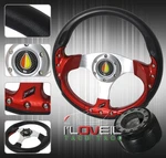 For 92-96 Prelude Accord Godsnow 320MM Steering Wheel Aluminum Hub Adapter Combo. Fixed Price $34.99.