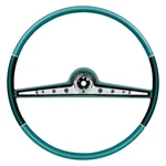 For Chevy Impala 62 Oer 768145 2-SPOKE Two-tone Blue Steering Wheel Horn. Fixed Price $467.06.