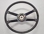 Used Original Genuine Porsche 914 380MM Leather Steering Wheel No 2/72. Fixed Price $275.00.