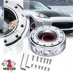 J2 Silver 6-BOLT Steering Wheel Twist Lock Hub Quick Release Adapter Kit W/keys. Fixed Price $69.99.