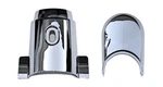 55 56 Chevy Upper & Lower Steering Column Bezel Trim. Fixed Price $149.95.