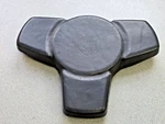 Used Original Porsche 911 928 930 Spoke Steering Wheel Grey Leather Horn Pad. Fixed Price $85.00.