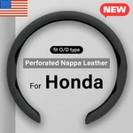 For Honda Steering Wheel Cover Nappa Leather Non-slip Clip Breathable 15 Inch. Fixed Price $26.32.