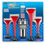 Wedding March Musical Air Horn Kit 4 Trumpets 12V Compressor Wolo. Fixed Price $55.00.