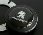 Horn Button Fits For Peugeot Badge Emblem Momo Raid Sparco Nrg Steering. Fixed Price $25.90.