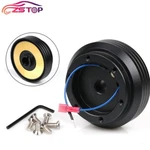 Aluminum Racing Steering Wheel Short Hub Adapter Boss Kit For Honda Civic Ek. Fixed Price $28.50.