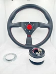 Monte Carlo Momo Steering Wheel 350MM Rsr Quik Release Kit For Eg 92-95 Civics. Fixed Price $295.00.