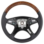 Mercedes Benz Steering Wheel A2044602003 Burred Walnut Wood Leather Oem Factory. Fixed Price $112.50.