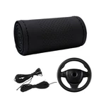 Car Steering Wheel Cover, Anti-slip Stitch On Wrap Protector For. Fixed Price $14.99.