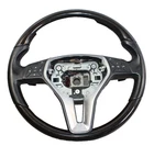 12-14 W218 Mercedes CLS550 Black Leather Steering Wheel W/wood Grain Paddles. Fixed Price $350.99.