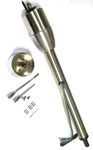 30" Polish Tilt Manual Universal Steering Column W/ 9 Hole Wheel Adapter No Key. Fixed Price $156.33.