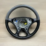 Mercedes Sportline Steering Wheel Leather 380MM Gray Black Fits W202 C230 C280. Fixed Price $250.00.