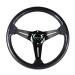 Rastp Universal Racing Steering Wheel 13.8 /350MM 6 Bolts Grip Vinyl Black. Fixed Price $38.99.