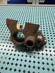 1941 - 1948 Ford Steering Column Drop Lock Assembly Flathead Coupe. Fixed Price $80.00.