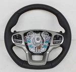 Oem Steering Wheel Ford Explorer Black Leather MB5B-3600-BH3HJ4 Scratched. Fixed Price $175.00.