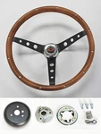 1960-1969 C10 C20 K10 Truck Grant Steering Wheel Wood Red/black Cap 15". Fixed Price $229.96.