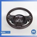 10-19 Jaguar X351 Xjl Xjr Steering Wheel W/ Paddle Shifters Brown Oem. Fixed Price $136.95.