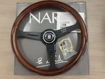 Nardi Classic 350MM Steering Wheel Mahogany Wood With Black Finish Us. Fixed Price $90.00.
