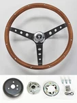 1965-1969 Ford Mustang Grant Wood Steering Wheel 15" Black Spokes. Fixed Price $229.96.