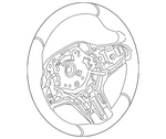 Genuine Bmw Steering Wheel 32-30-9-882-676. Fixed Price $1176.88.