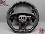 Mercedes W197 Sls 63 Amg White Perforated Thick Carbon Steering Wheel V1. Fixed Price $2595.00.