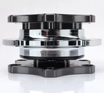 Nrg Sfi 42.1 Spec D-shape Quick Release Gun Metal Body Chrome Ring SRK-R200GM-CH. Fixed Price $109.00.