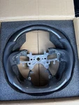 Honda Custom Carbon Fiber Steering Wheel. Fixed Price $450.00.