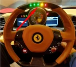 Ferrari 458,488,599,430,CALIFORNIA Steering Wheel Colorful Led Unit "gggyr". Fixed Price $245.00.